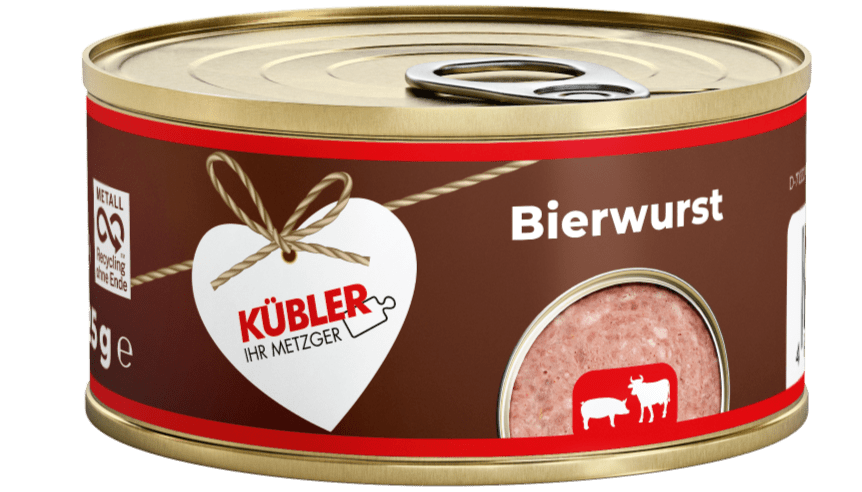 Bierwurst 125g Dose - küblerGo