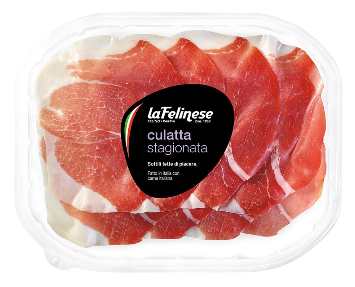 Culatta Stagionata affettata 100g - La Felinese