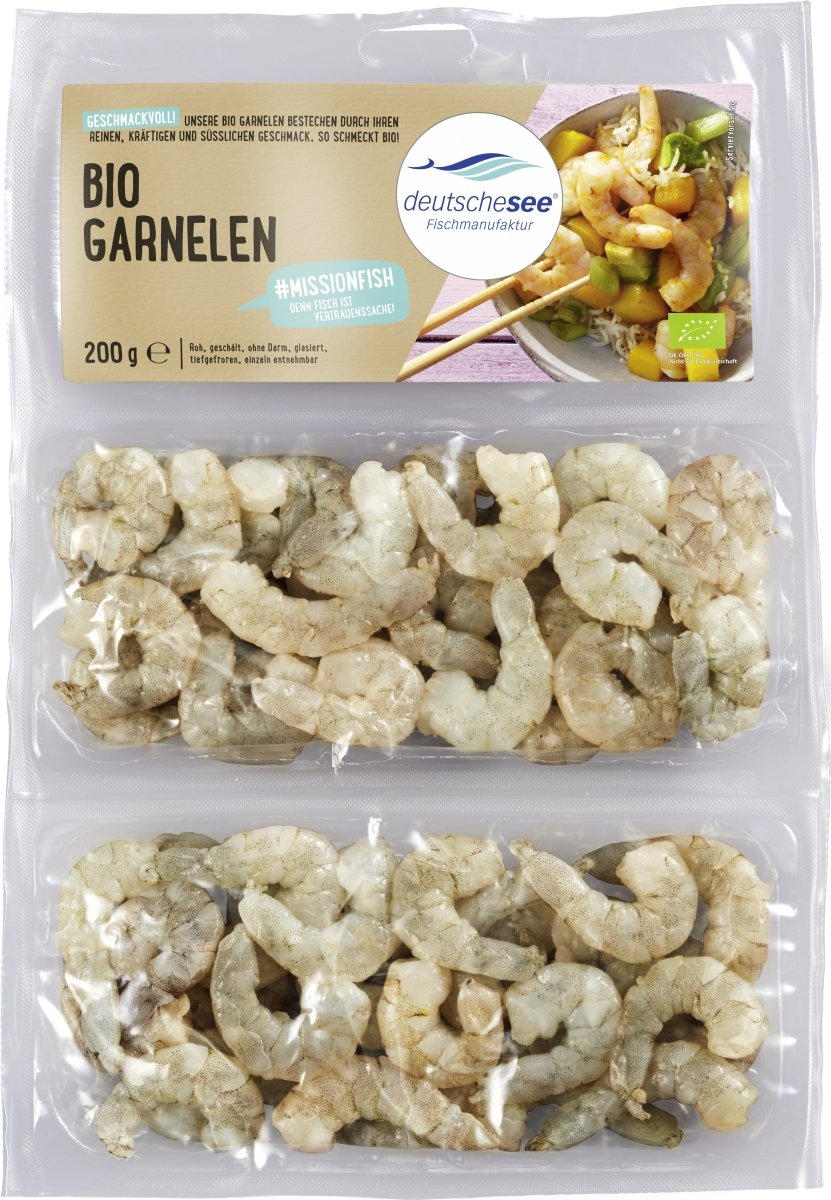 Garnelen, BIO, 220 g - aufgetaut - küblerGo