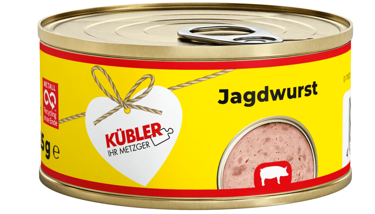 Jagdwurst 125g Dose - küblerGo