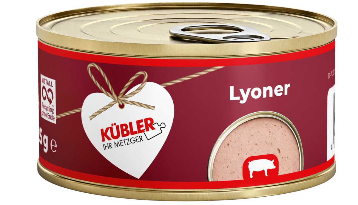 Lyoner 125 g Dose - küblerGo