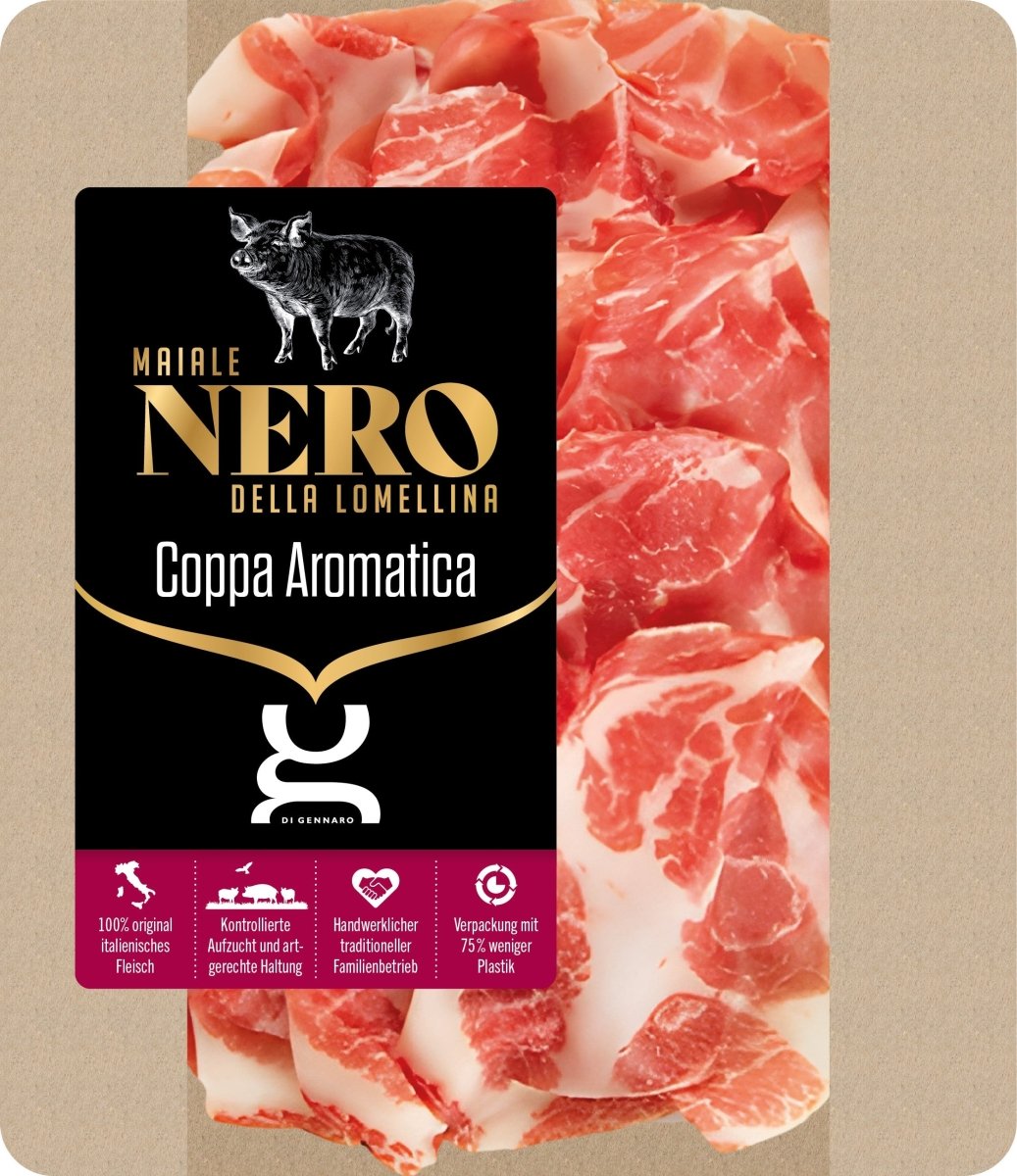 Maiale Nero della Lomellina Coppa 56,40 EUR¹ Aromat. affet. 70g - DIGE