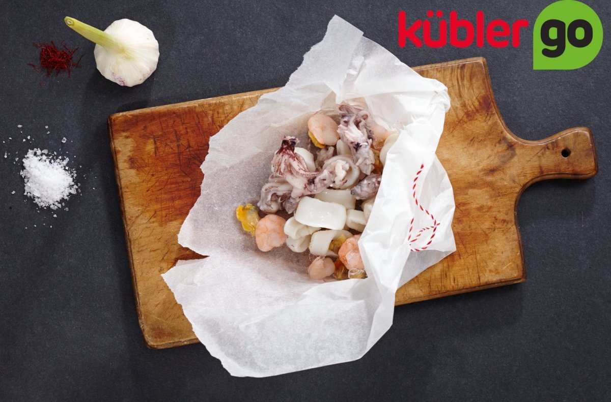 Meeresfrüchte Mischung 1kg - Fisch - Aufgetaut - küblerGo