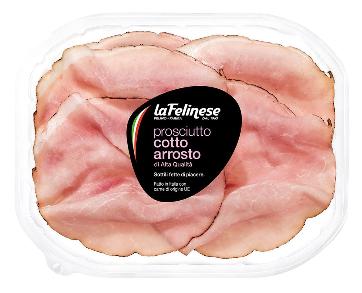 Prosciutto Cotto Arrosto agli aromi affettato 100g - La Felinese