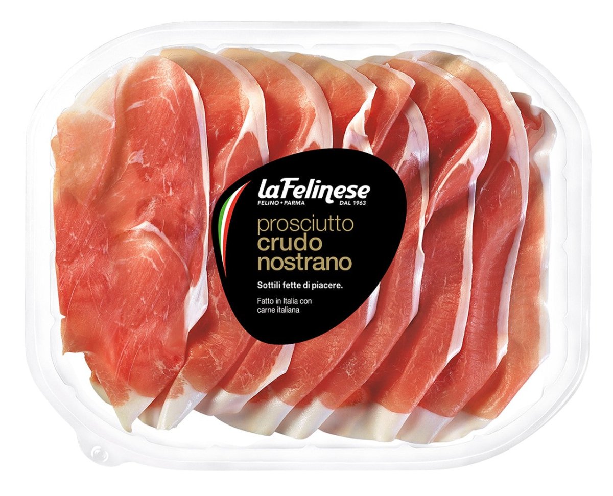 Prosciutto Crudo Nostrano affettato 100g -  La Felinese