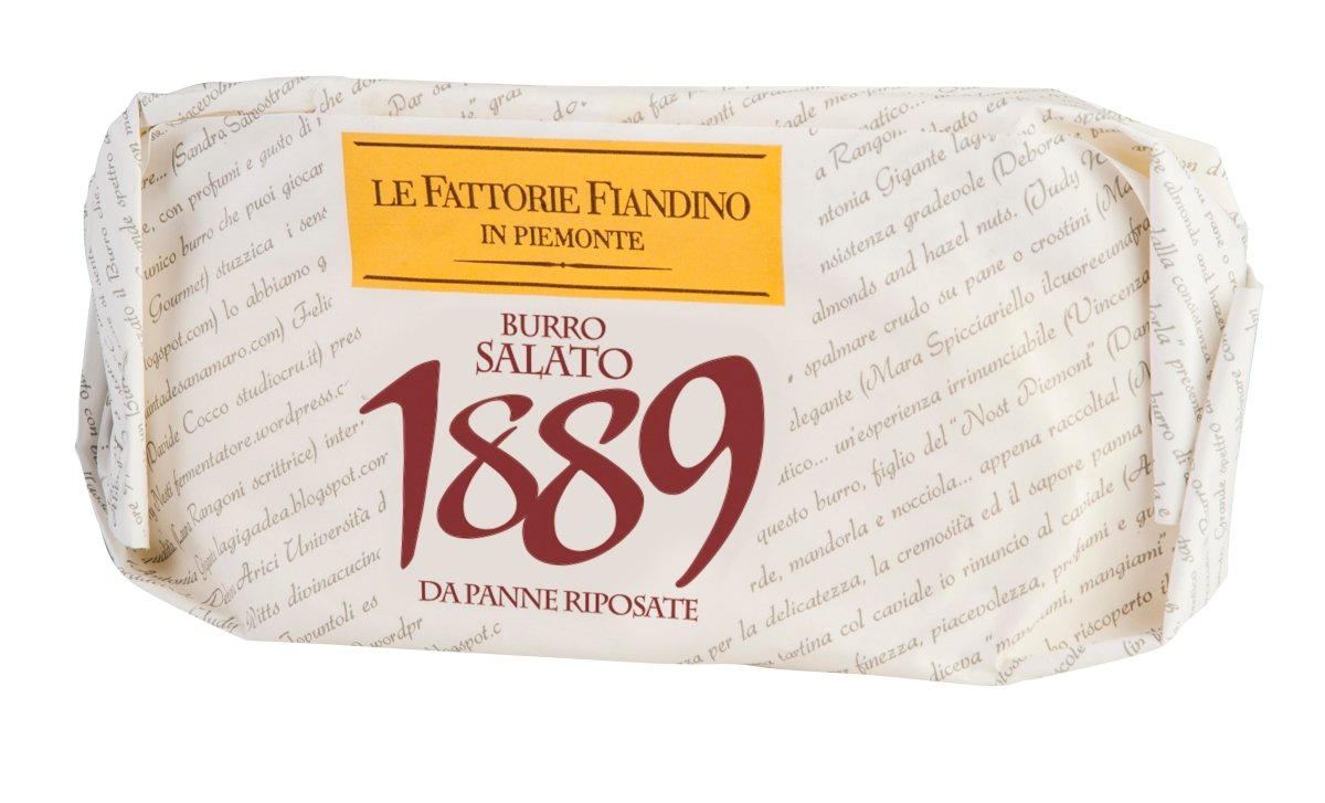 (Butter) "1889" Burro salato da panne riposate 100 g - Fiandino