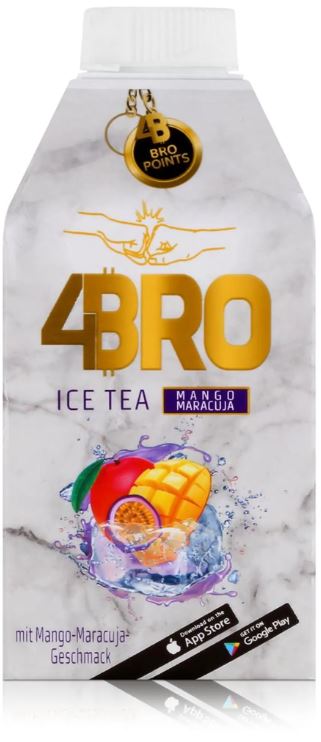 4BRO Ice Tea Eistee Mango Maracuja , 0,5l - küblerGo