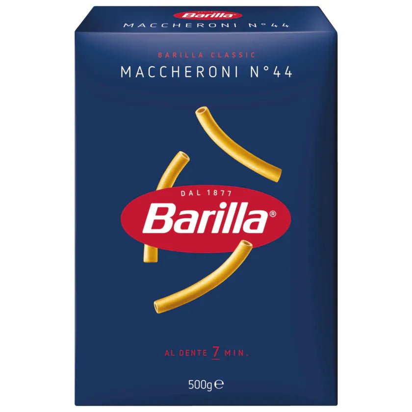Barilla Pasta Nudeln Maccheroni n.44 500g - küblerGo