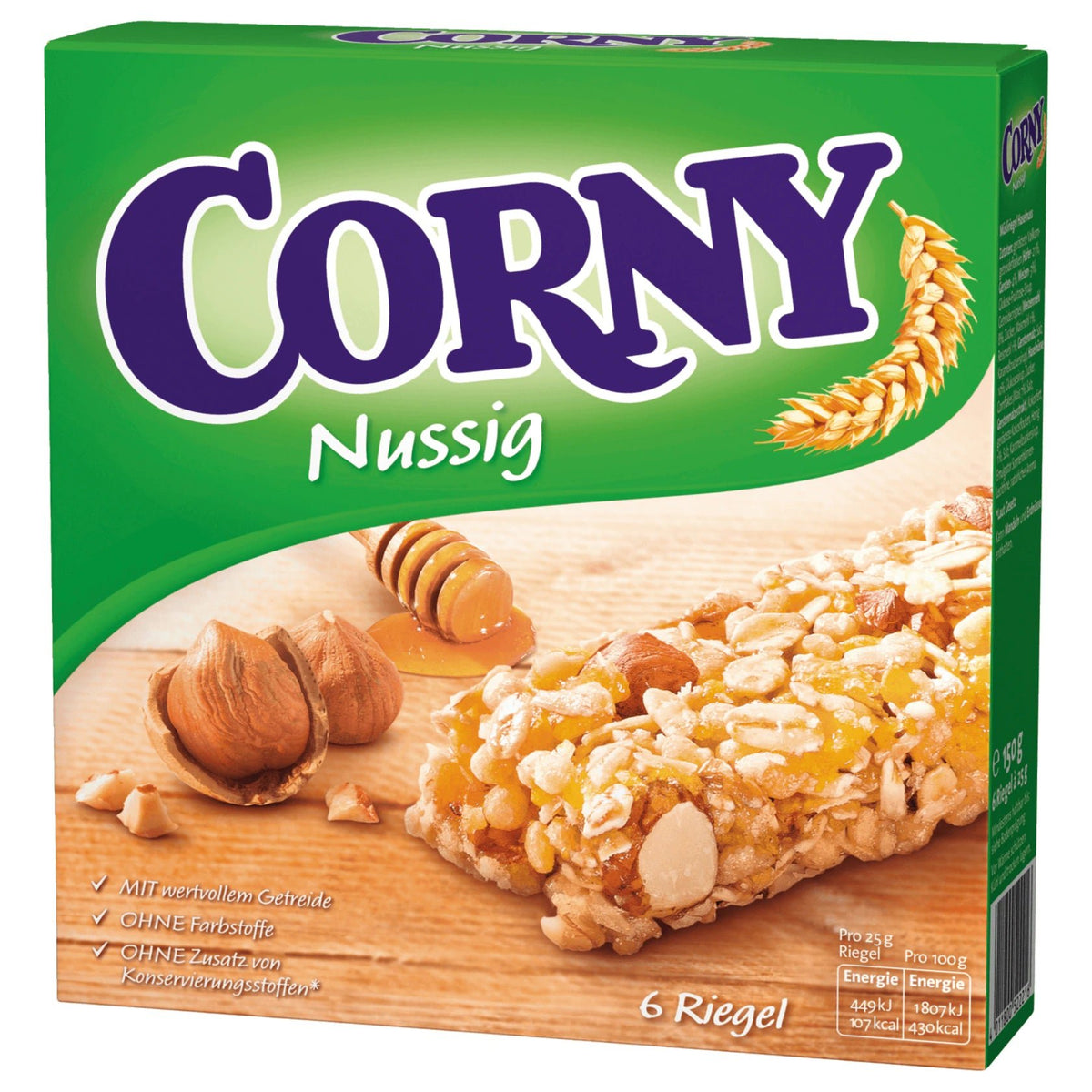 Corny Nussig 6x25g - küblerGo