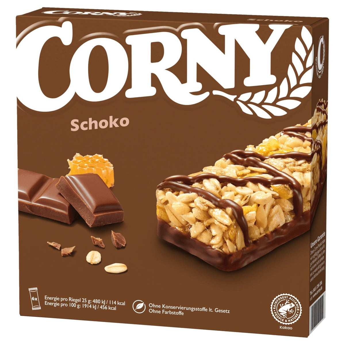 Corny Schoko 6x25g - küblerGo