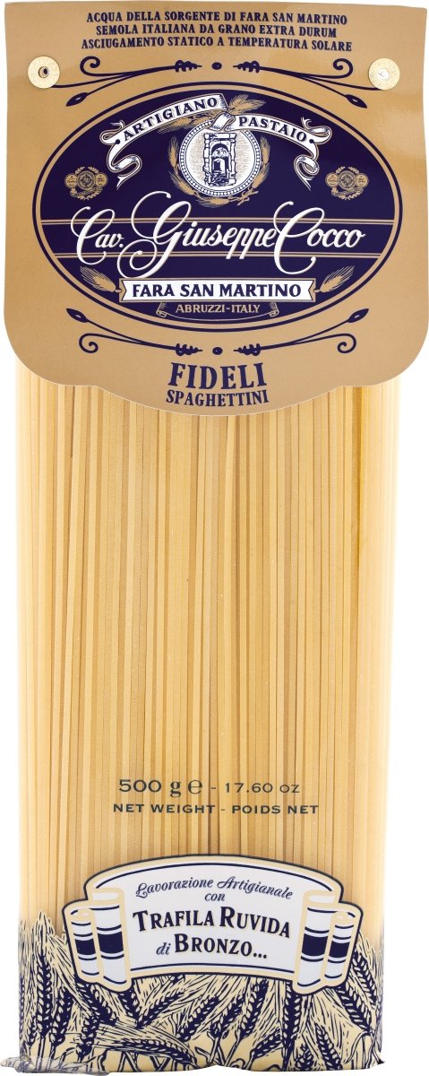 Fideli (Spaghettini) Nr. 32 500 g Packung - Cocco