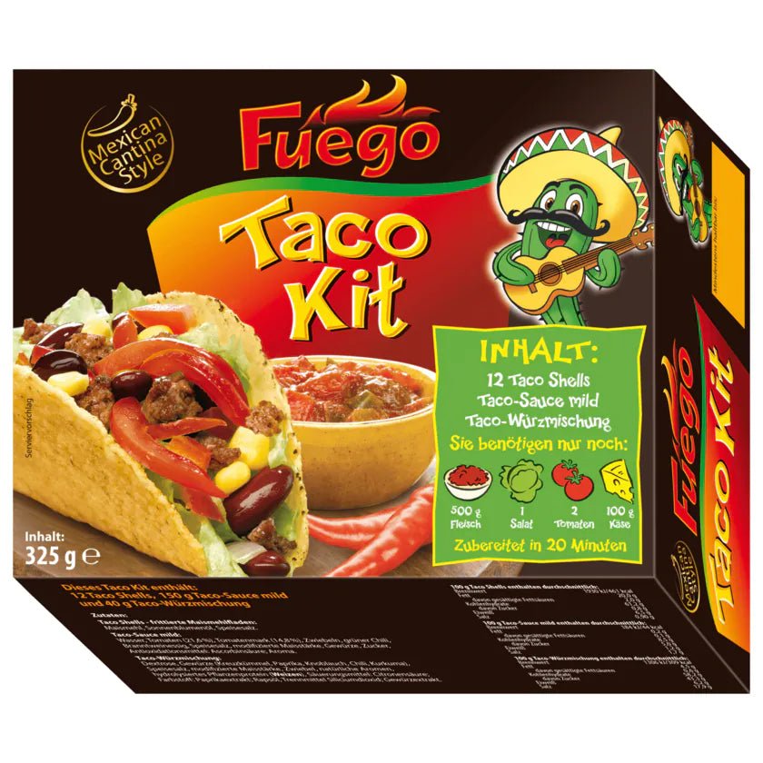 Fuego Taco Dinner Kit 325g - küblerGo