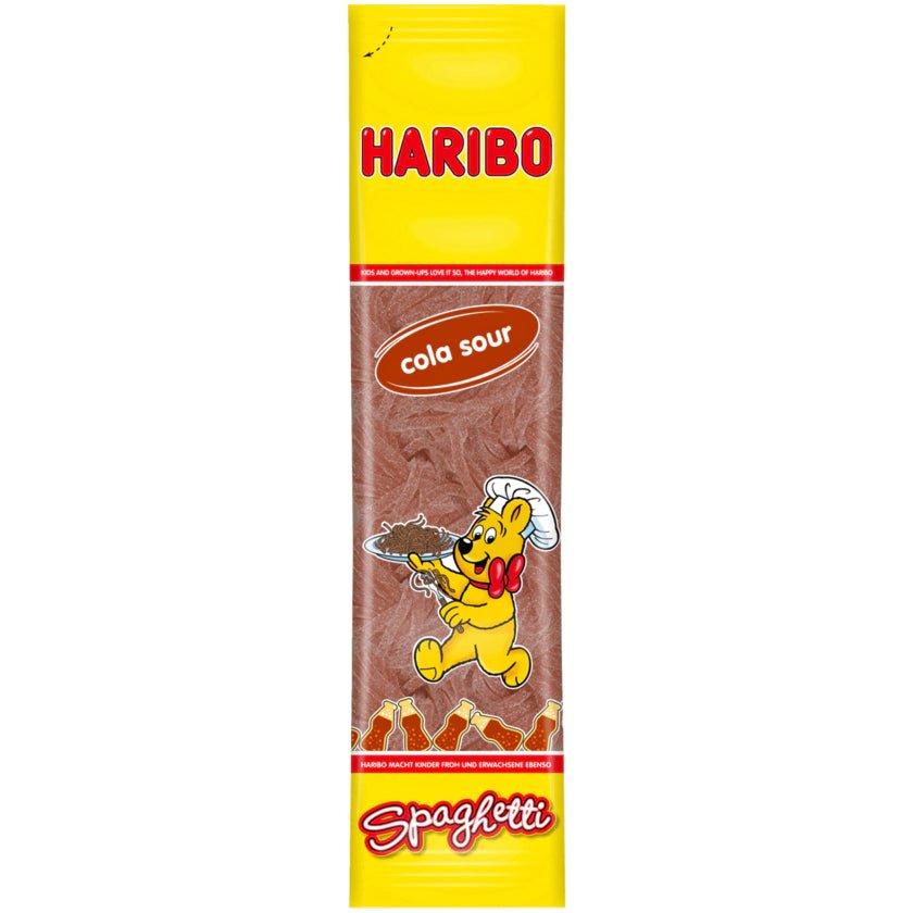 Haribo Fruchtgummi Spaghetti Cola 200g - küblerGo