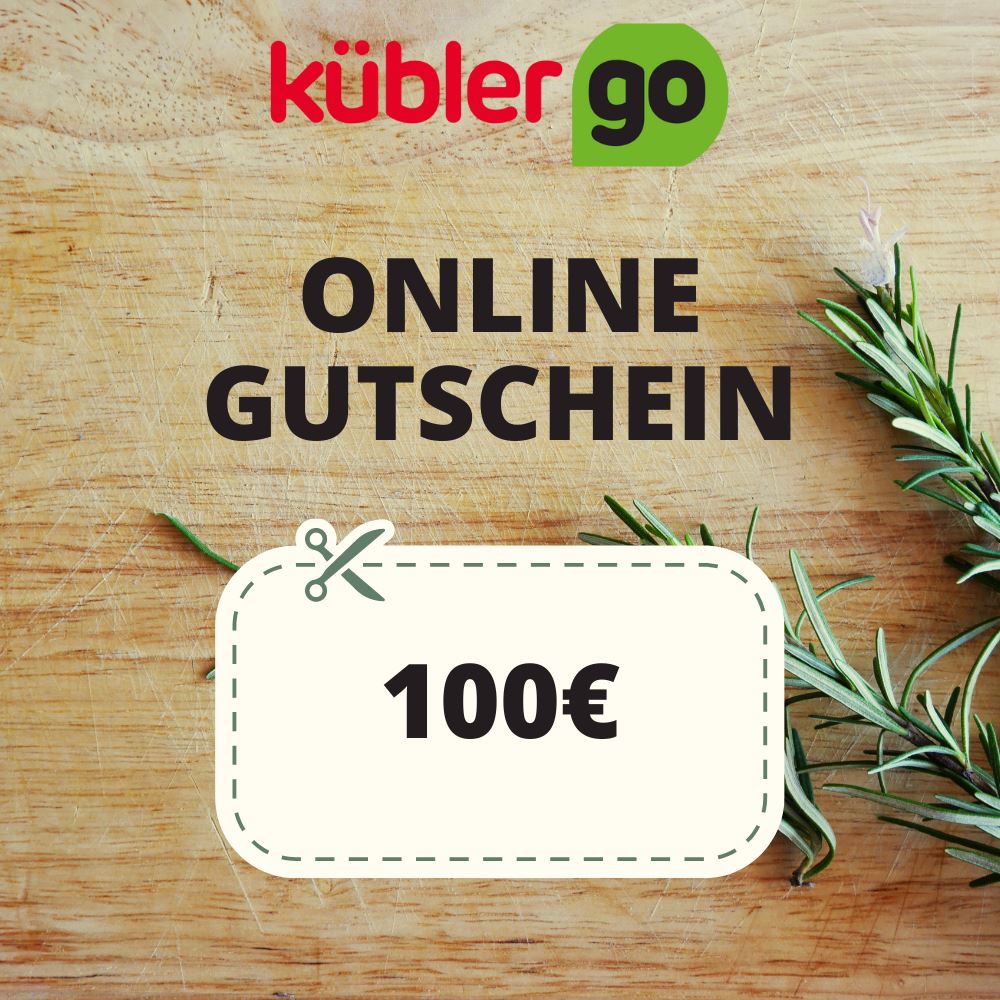 küblerGo Gutschein All Products küblerGo Gutschein 100€ 