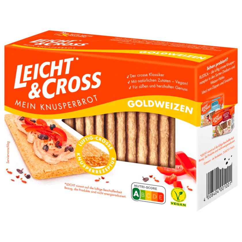 Leicht&Cross Weizen Knusperbot 125g - küblerGo