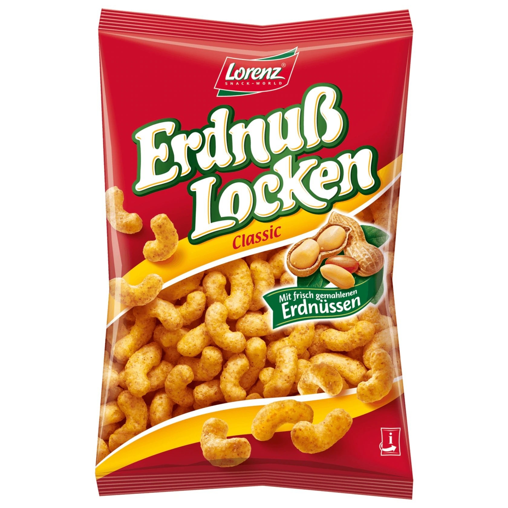 Lorenz Erdnuß Locken Classic 120g - küblerGo