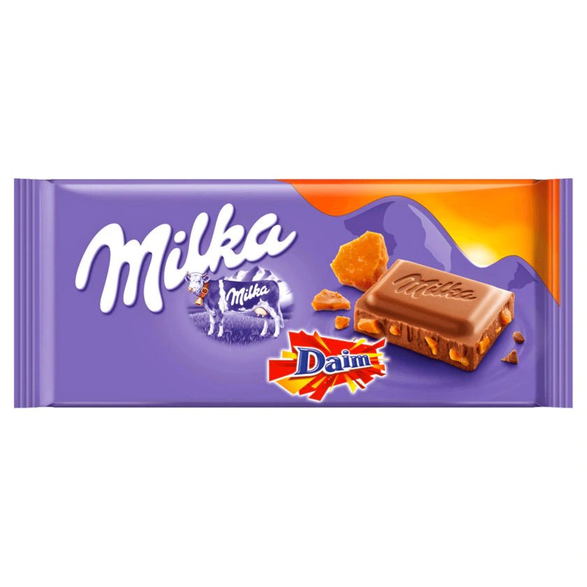 Milka Schokolade Daim 100g - küblerGo