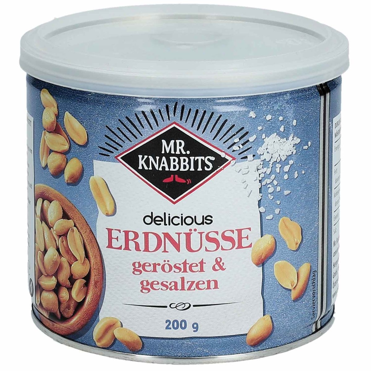 Mr.Knabbits Erdnüsse 200g - küblerGo