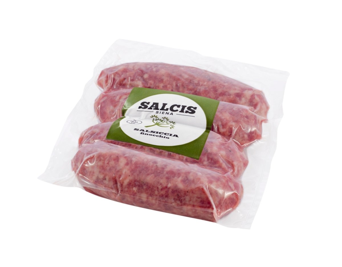 Salsiccia di suino con finocchio 4 x 75 g = 300 g - Salcis