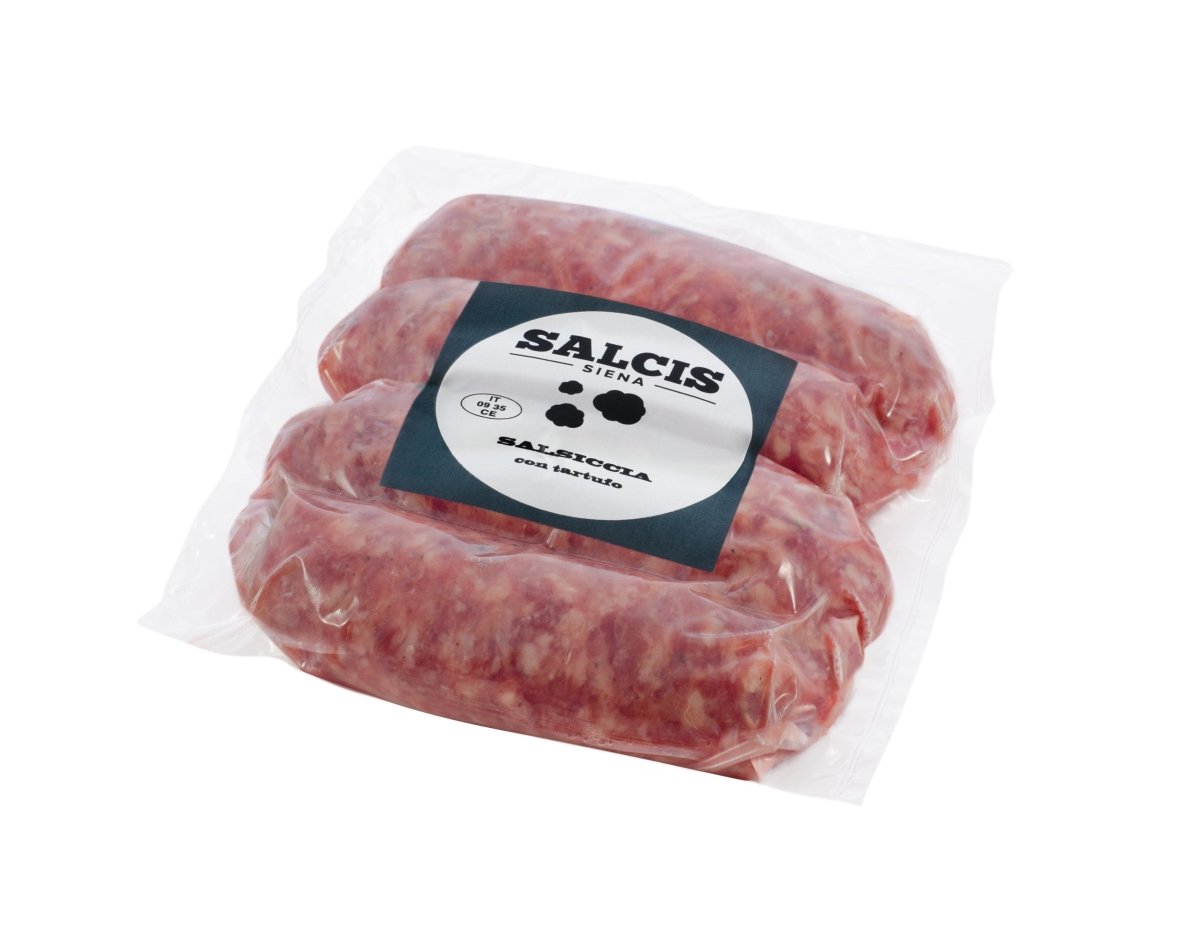 Salsiccia di suino con tartufo 4 x 75 g = 300 g - Salcis