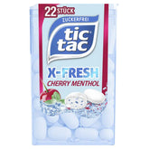 Tic tac X-Fresh Cherry Menthol zuckerfrei 16,4g - küblerGo